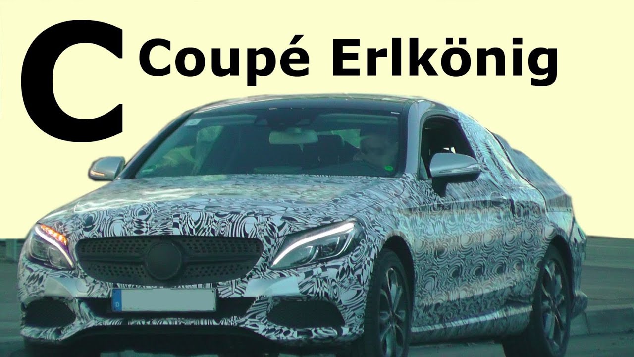 Erlkönig Mercedes-Benz C-Klasse Coupé W205 C205 - New ...
