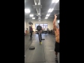 285 hang clean and jerk