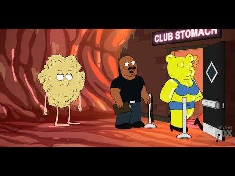 Family Guy - Peter's Body Rejects Healthy Food