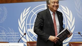 Birleşmiş Milletler Güvenlik Konseyi Eski Portekiz Başbakanı Antonio Guterresin Bm Genel
