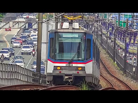RailWay. Manila Metro Rail Transit System. Metrostar Express - MRT Line 3/Метрополитен Манилы. MRT 3