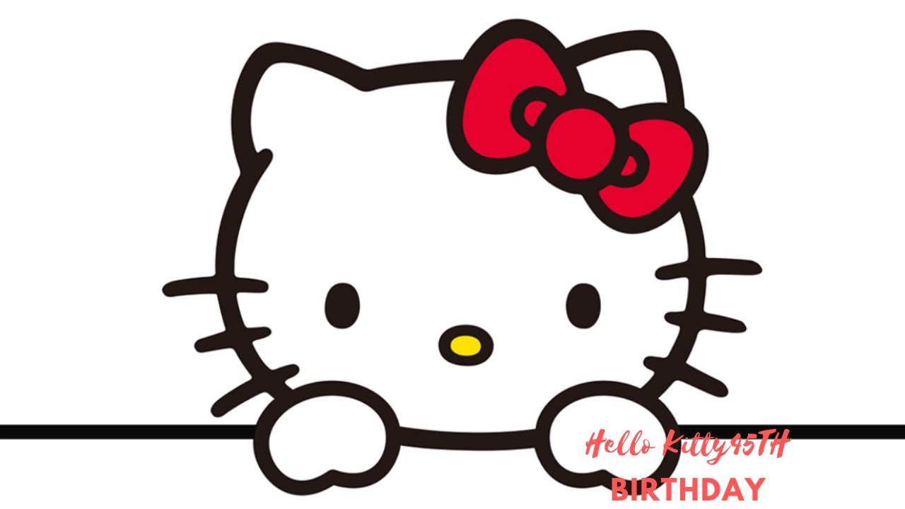 Красивая надпись hello kitty