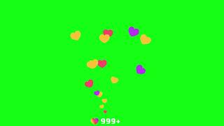 Likes Spam Colors Green Screen