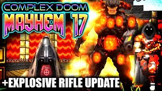 Hellfire Cyberdemon Is Busted Mayhem 17 Map 16-17 Complex Doomlca