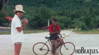 George Harrison & John Lennon Have A Rest In Tahiti [8Mm, French Polynesia]