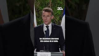 Emmanuel Macron Prime Sur La Rencontre Entre Vladimir Poutine Et Donald Trump