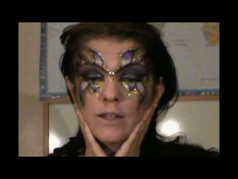 Make Your Own Eye Makeup For Halloween Fairy 2012