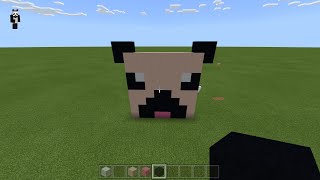 How To Build A Minecraft Pug Easy