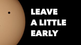 Leave a Little Early
