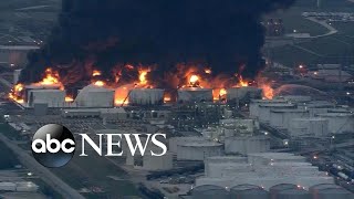 Blaze contained in Texas chemical plant fire