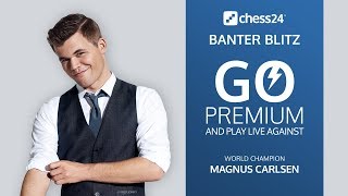 Banter Blitz with World Champion Magnus Carlsen (1)