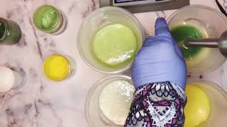 Making Lily Lemon Soap