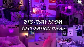 Bts army room decoration ideas✨💜#shorts #decoration #room #aesthetic #bts #btsar
