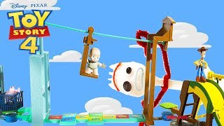 Toy Story 3 Action Links Sunnyside Breakout Stunt Set Unboxing How To Play Tubey Toys