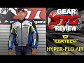 Cortech Hyper-Flo Air Jacket Review | Sportbike Track Gear YouTube Video