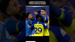 Ronaldos Match Winning Goal Vs Al Shabab