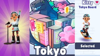Subway Surfers Tokyo 2023 New Update Tokyo Bundle Offer Nina White Night Outfit Kitty Tokyo