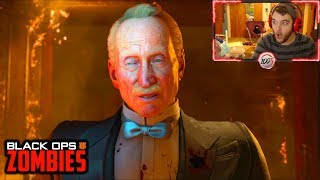 DEAD OF THE NIGHT BOSS FIGHT & ENDING CUTSCENE REACTION! (Black Ops 4 Zombies Dead of the Night)