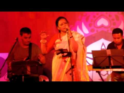 Jao Pakhi Song - Live Performance by Lopamudra Mitra at Bangalore...