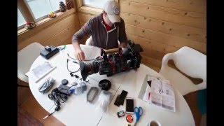 Timelapse C300 Mark Ii, Cine Servo 17-120, Zacuto Gratical Hd Unboxing