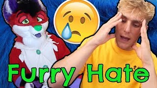 DEALING WITH FURRY HATE... (ft. JAKE PAUL)