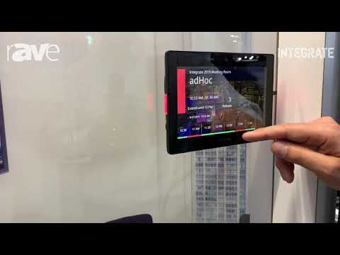 Integrate 2019: Extron Shows Off Its Room Scheduling System