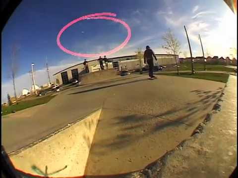 UFO's Caught On Video!! Over A Skatepark In Canada??
