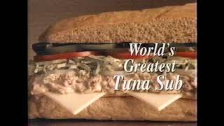 Subway, Worlds Greatest Tuna Sub Commercial 1995
