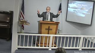 Sunday September 25, 2022- Guest speaker Sam Gipp