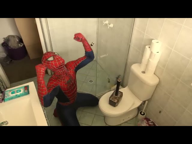 Thor Pranks Spider-Man By Leaving His Hammer Around - Video