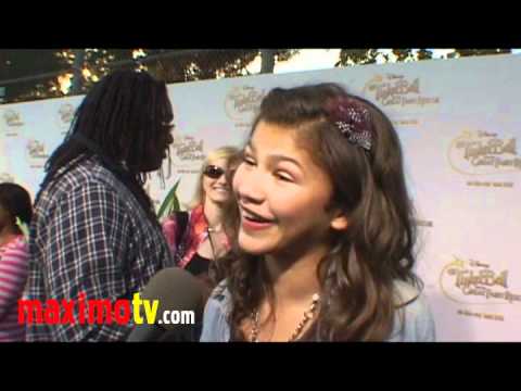 Zendaya Coleman Interview at Tinker Bell And The Great Fairy Rescue 