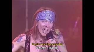 Welcome To The Jungle - Guns N Roses Legendado Pting