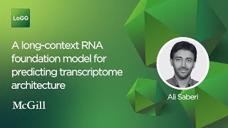 A long-context RNA foundation model for predicting transcriptome architecture | Ali Saberi