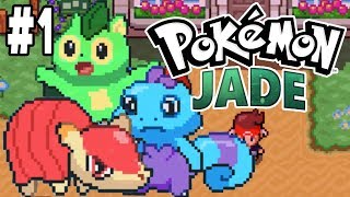 Pokemon Jade Part 1 AMAZING FAKEMON STARTERS! Pokemon Fan Game Gameplay Walkthrough