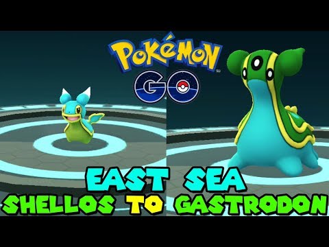 Evolving SHELLOS (EAST SEA) TO GASTRODON (EAST SEA) IN POKEMON GO