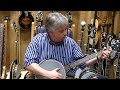 Demo of a new Gold Tone Bob Carlin BC 120 5 String Banjo