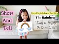 Show And Tell-Action Poem For Small Kids-With Expressions and Lyrics || Poem Recitation Competition