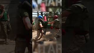 Close Combat Body Sparring & Pugil Sticks Fox Company & Oscar Company