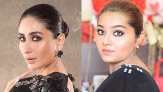 Kareena Kapoor Smokey kajal inspired makeup look! | Celebrity inspired makeup look