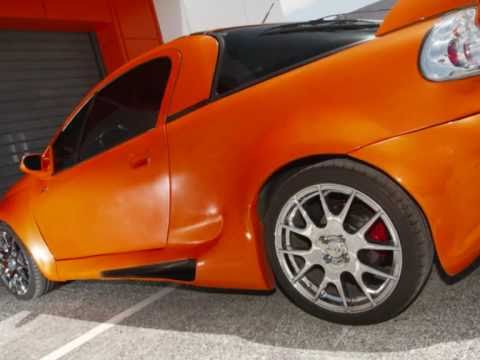 opel tigra orange tuned 2009 armoutakis clubard 