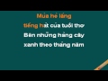Mua He Karaoke - The Bells - CaoCuongPro