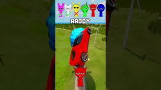 Incredibox Sprunki Car Jump Challenge For Pinki, Owen, Simon And Friends