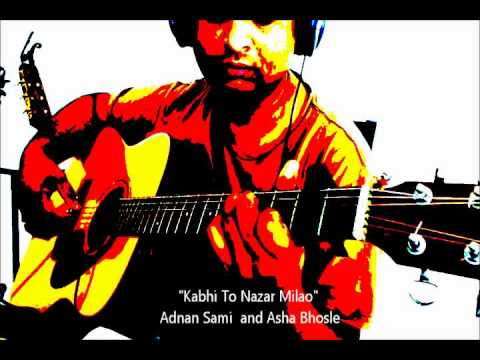 kabhi To Nazar Milao Adnan Sami & Asha Bhosle Guitar Solo