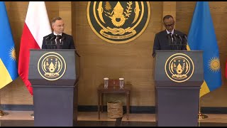 He President Kagame And President Duda A Joint Press Conference In Kigali 07 Feb 2024