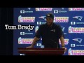 Tom Brady speaks to media