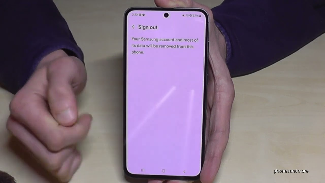 Samsung Galaxy Phones: How to remove the Samsung account Samsung Galaxy Phones: How to remove the Samsung account