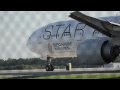 Видео Singapore Airlines STAR ALLIANCE 777-300ER Taxi and Takeoff