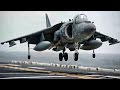 Marine Corps Harriers • Shipboard Takeoffs & Landings