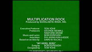 Closing To Schoolhouse Rock Multiplication Rock 1995 Abc Sp