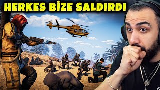 Bütün Server Bi̇ze Saldirdi 3. Dünya Savaşi Çikti Eki̇ple Rust Barış Can